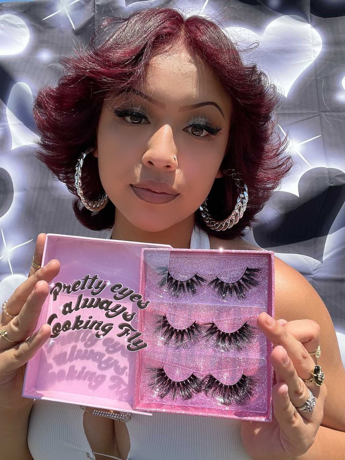 Pretty eyes always looking fly Lash Book